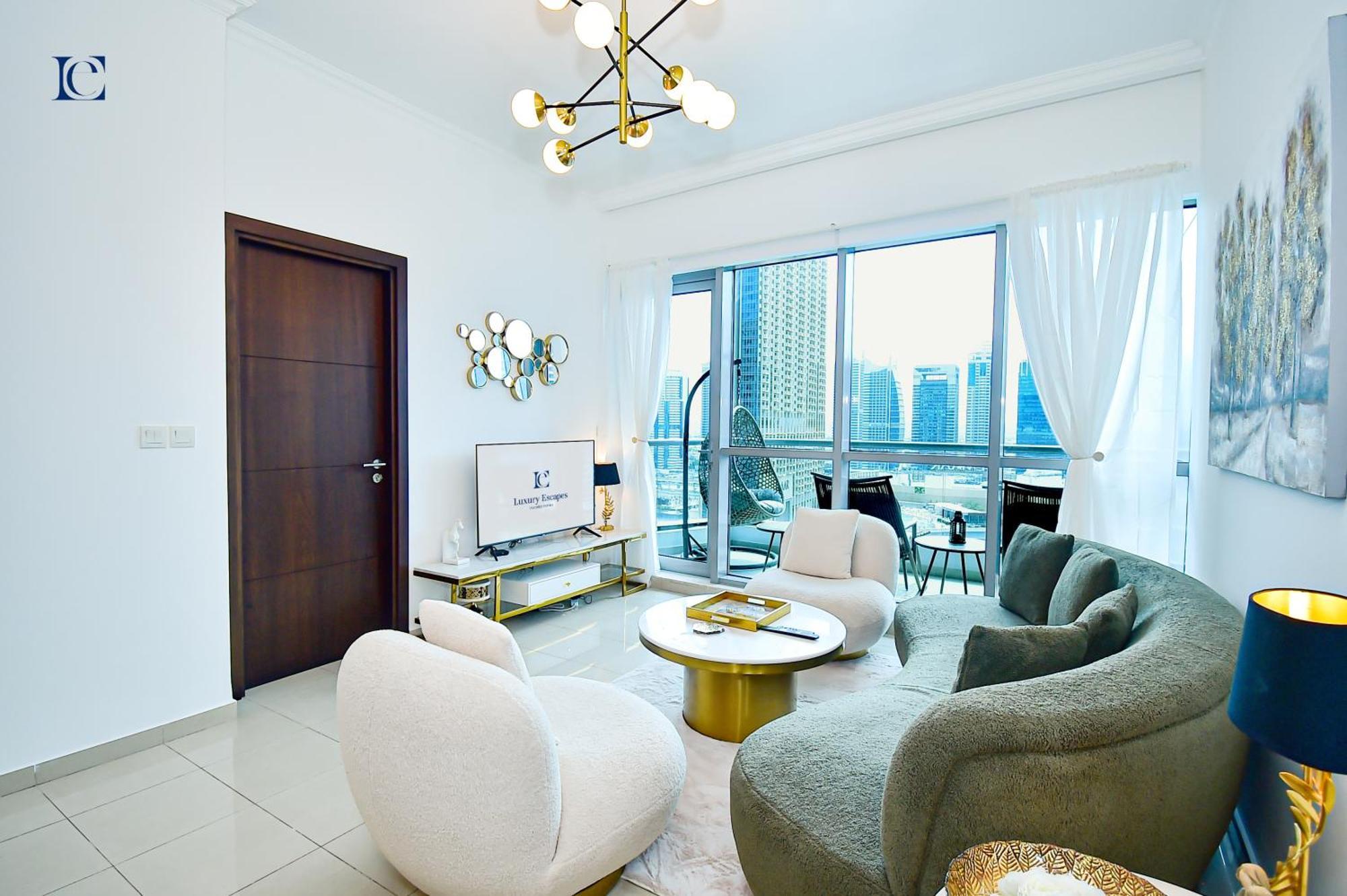 Luxury Escapes - Marina Views 1Br Apartments - Bay Central Dubai Marina Экстерьер фото